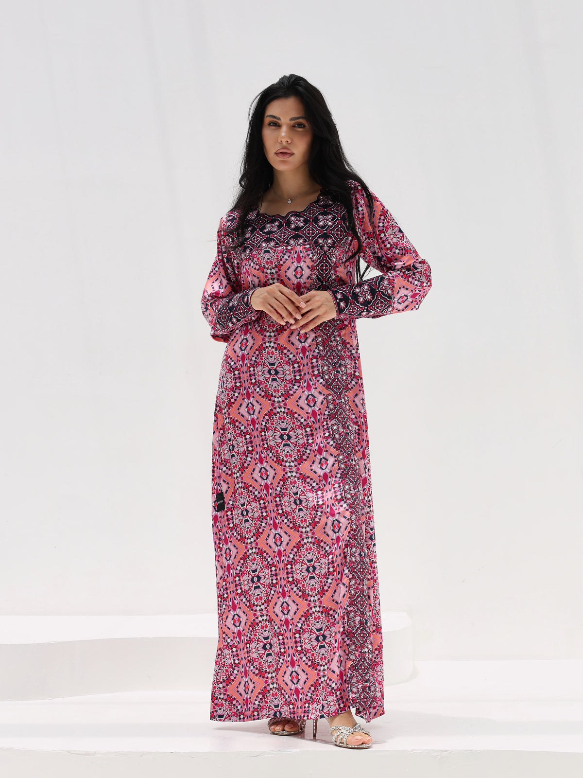 Kaleidoscope Mukhawar — embroidered Armani silk Emirati dress (6)