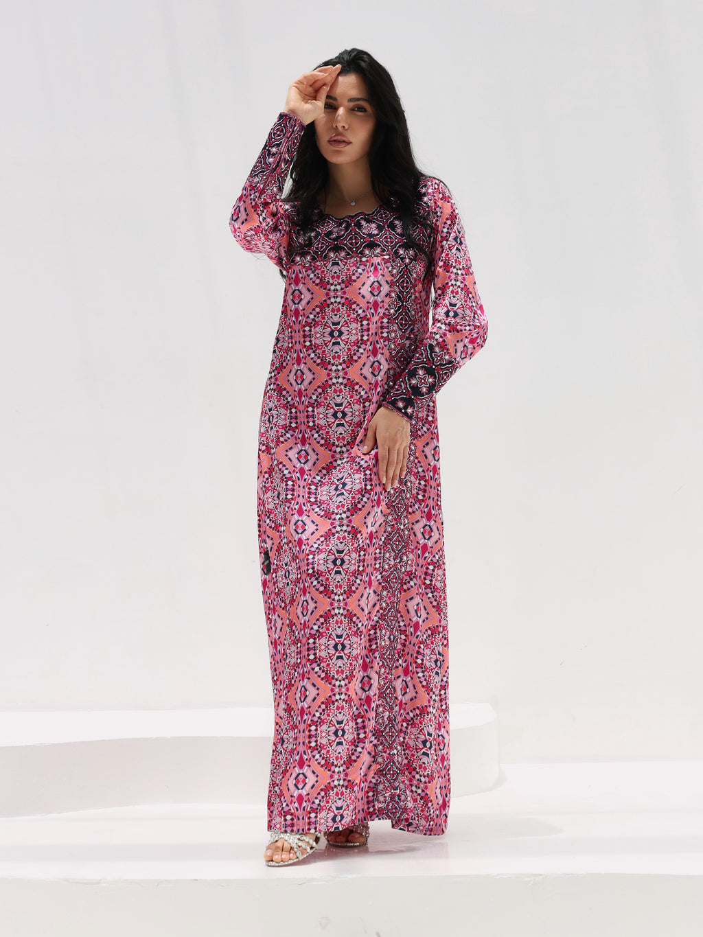 Kaleidoscope Mukhawar — embroidered Armani silk Emirati dress (17)