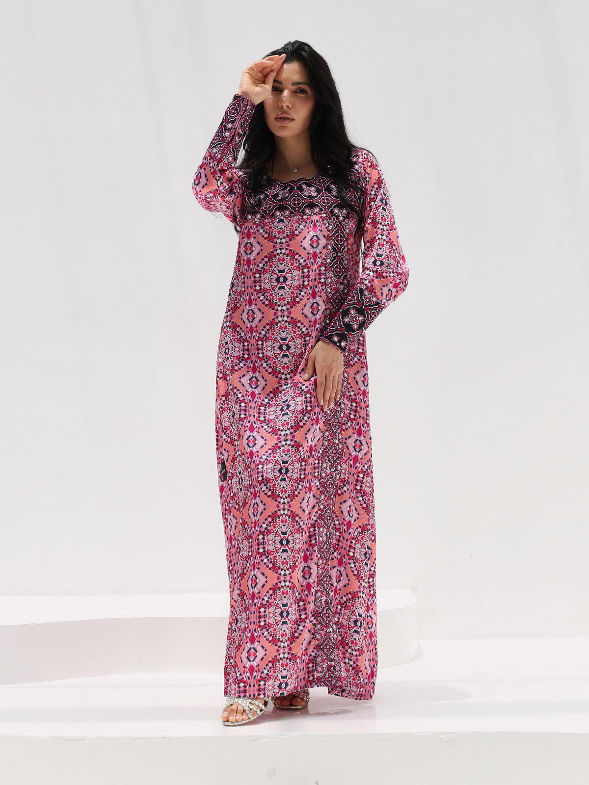 Kaleidoscope Mukhawar — embroidered Armani silk Emirati dress (17)