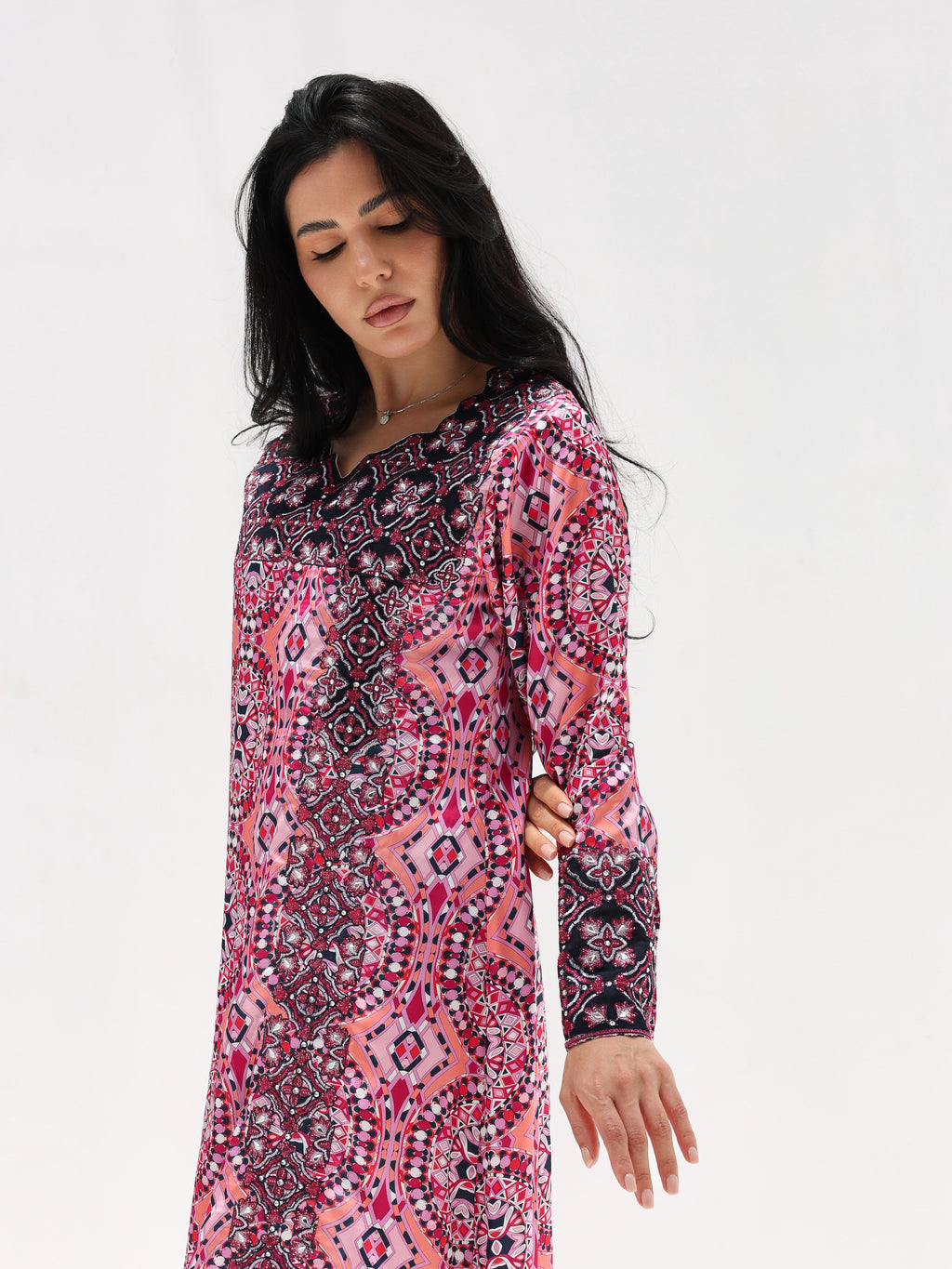 Kaleidoscope Mukhawar — embroidered Armani silk Emirati dress (24)