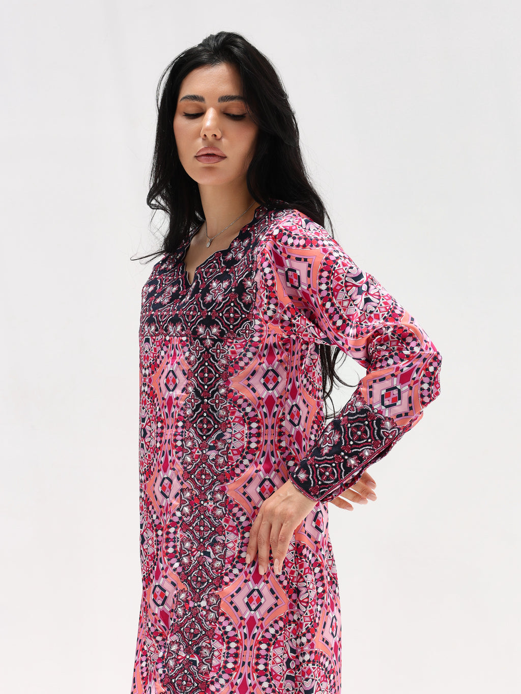 Kaleidoscope Mukhawar — embroidered Armani silk Emirati dress (25)