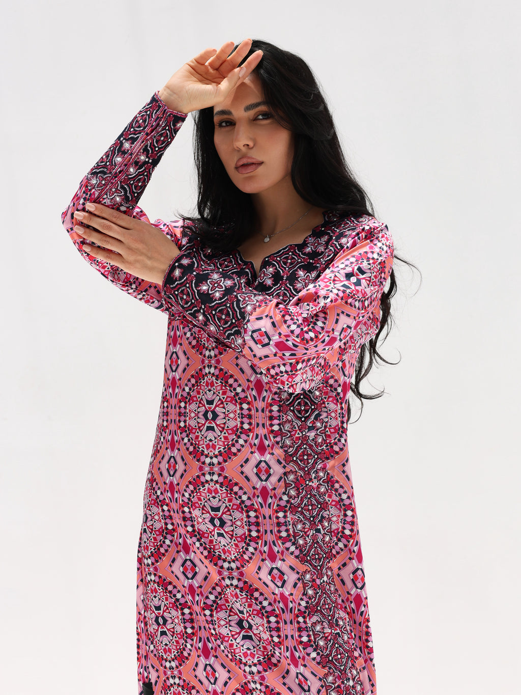 Kaleidoscope Mukhawar — embroidered Armani silk Emirati dress (29)