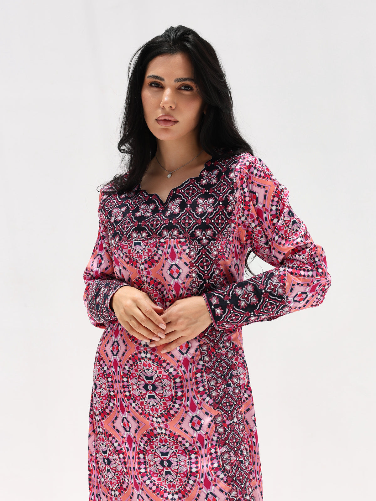 Kaleidoscope Mukhawar — embroidered Armani silk Emirati dress (30)