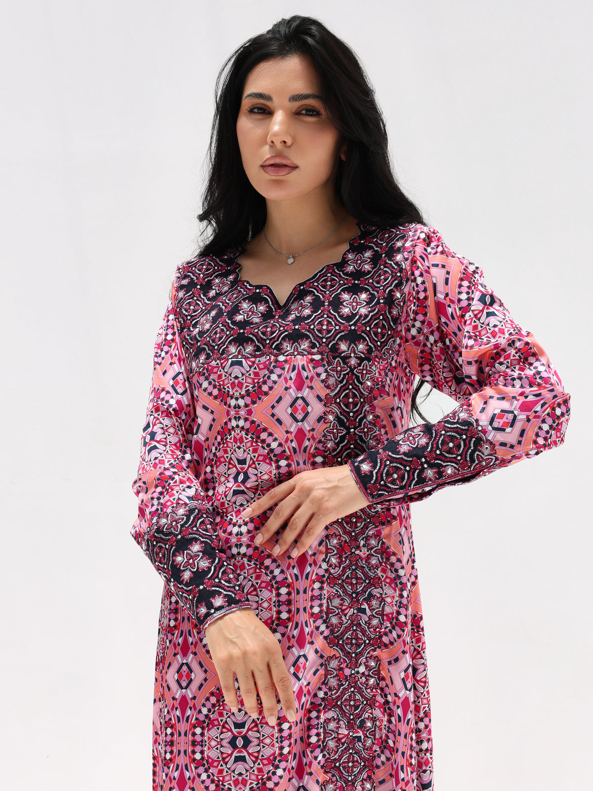 Kaleidoscope Mukhawar — embroidered Armani silk Emirati dress (31)