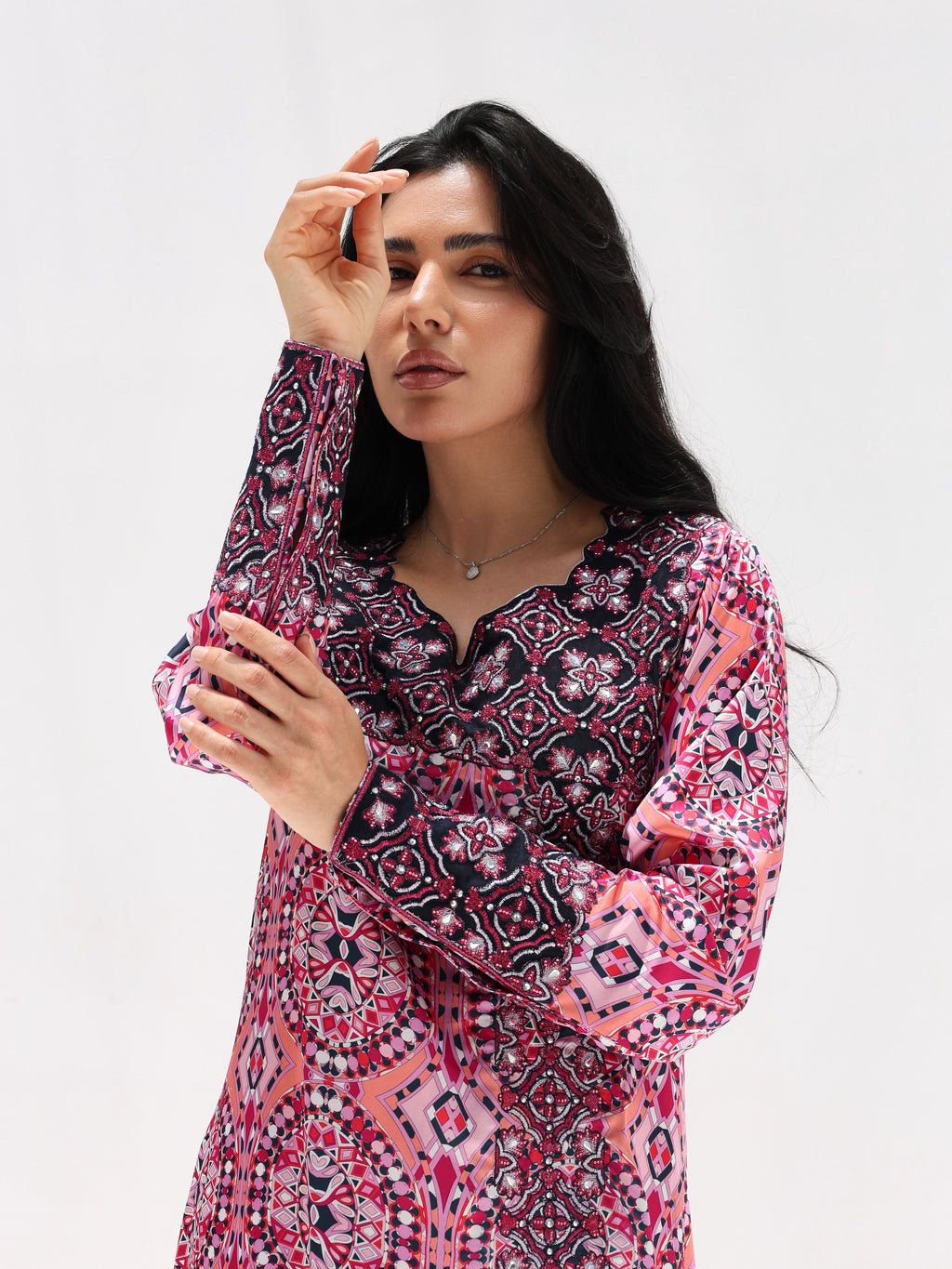 Kaleidoscope Mukhawar — embroidered Armani silk Emirati dress (32)