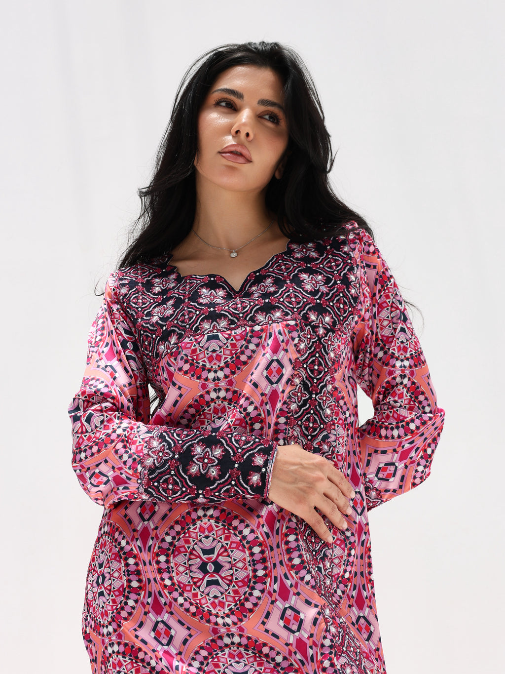 Kaleidoscope Mukhawar — embroidered Armani silk Emirati dress (47)