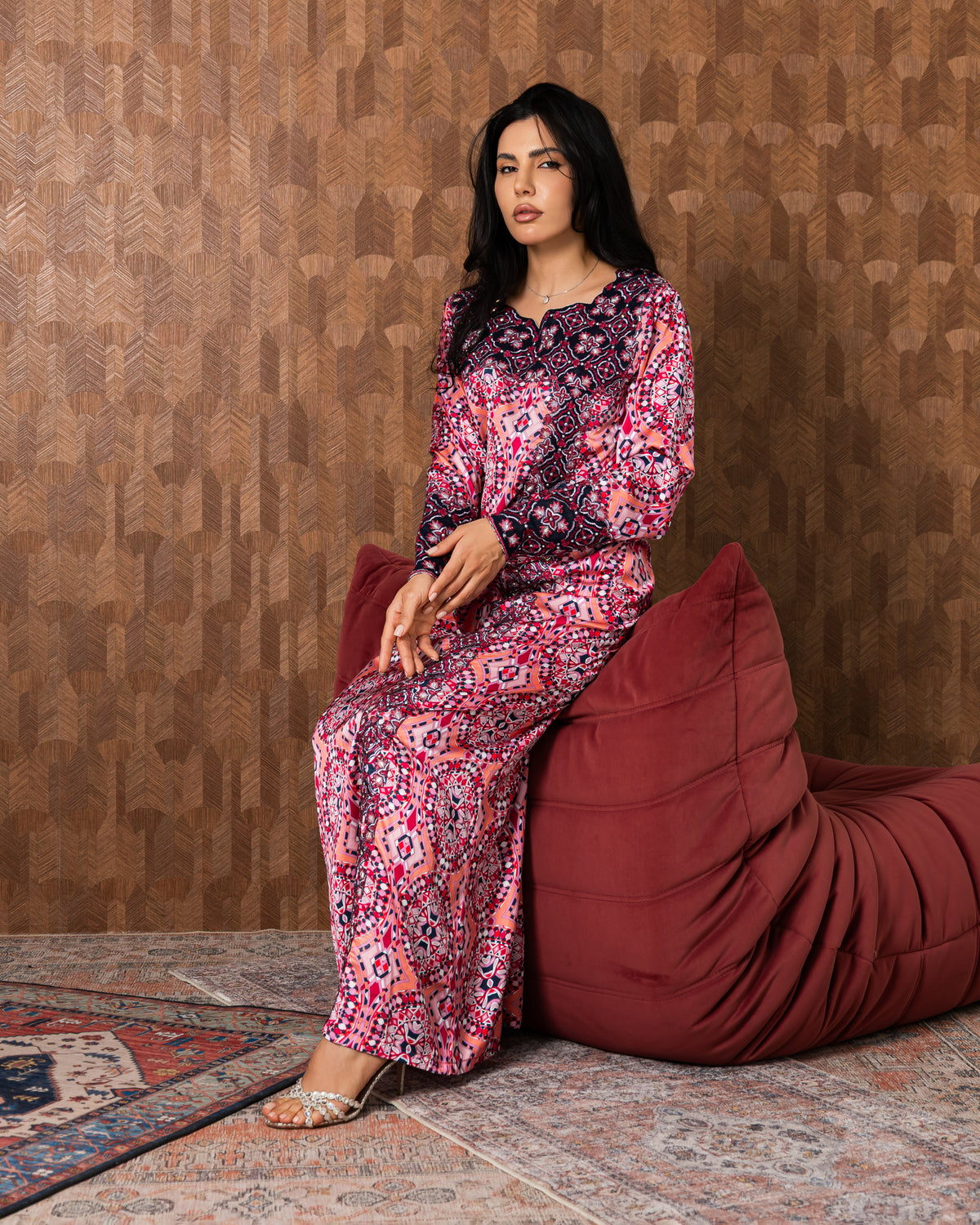 Kaleidoscope Mukhawar — embroidered Armani silk Emirati dress (5)