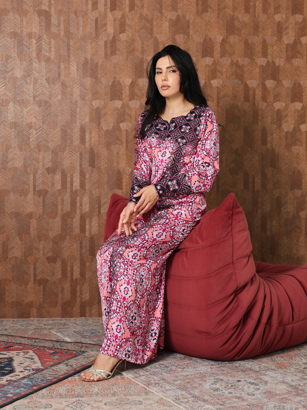 Kaleidoscope Mukhawar — embroidered Armani silk Emirati dress (50)