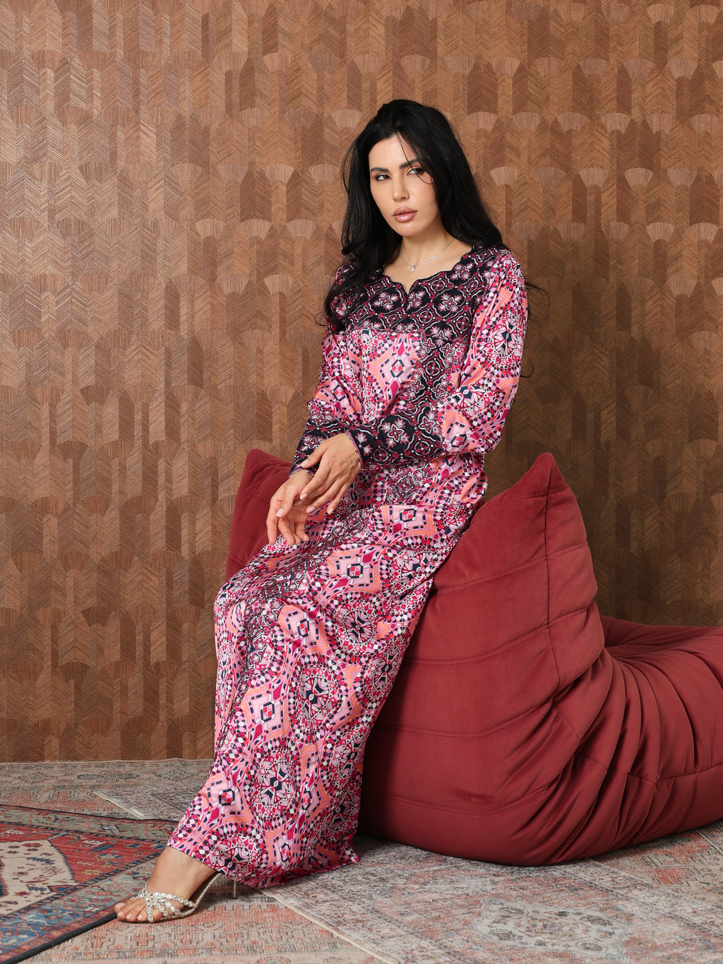 Kaleidoscope Mukhawar — embroidered Armani silk Emirati dress (55)