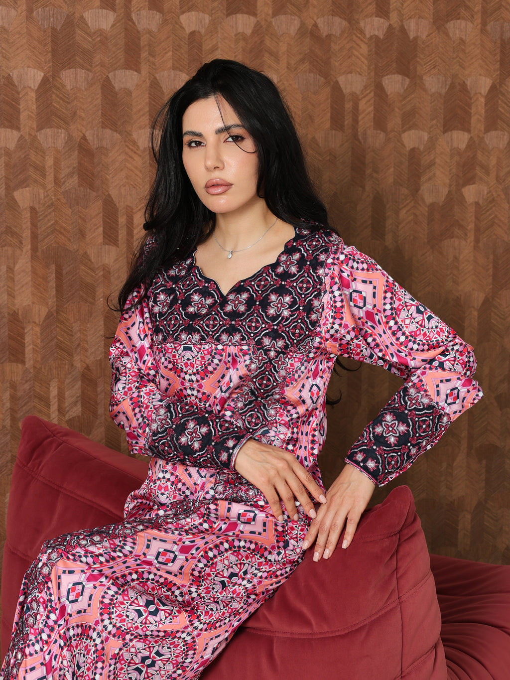 Kaleidoscope Mukhawar — embroidered Armani silk Emirati dress (63)